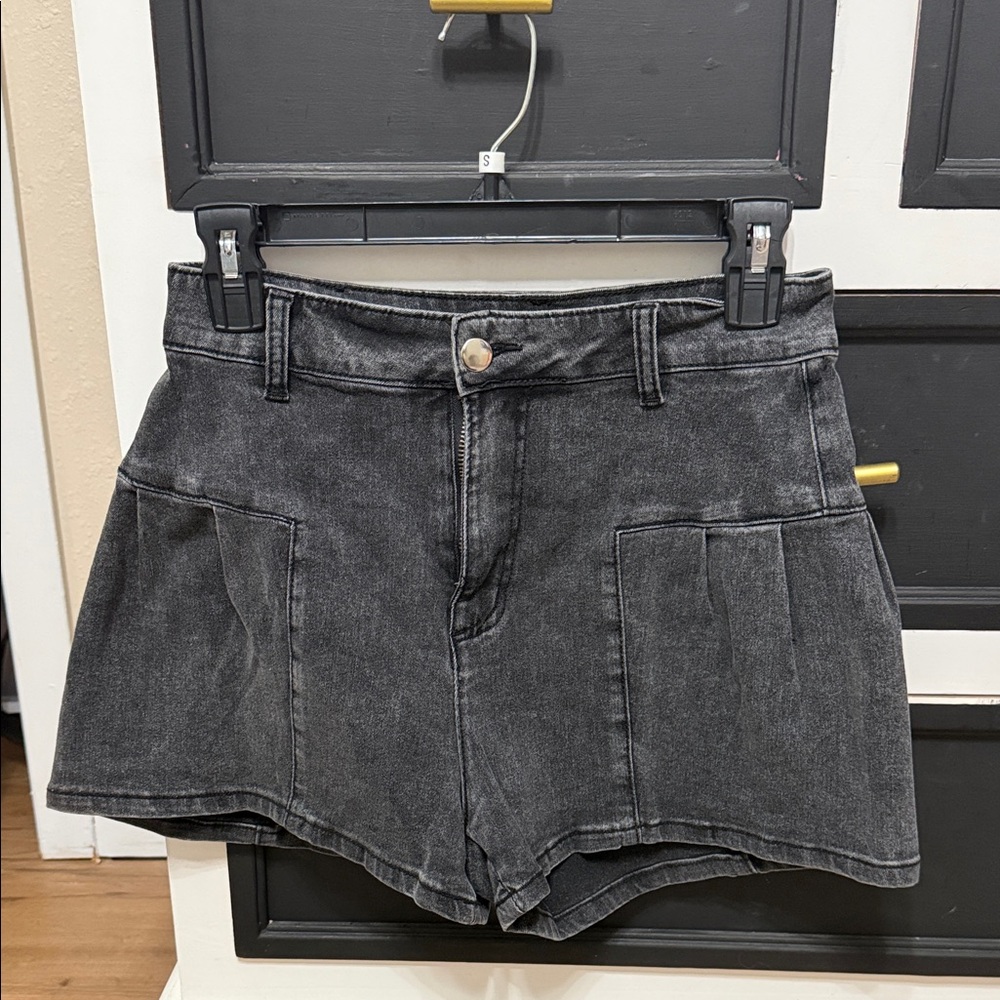 Charcoal Grey/Black Shorts
